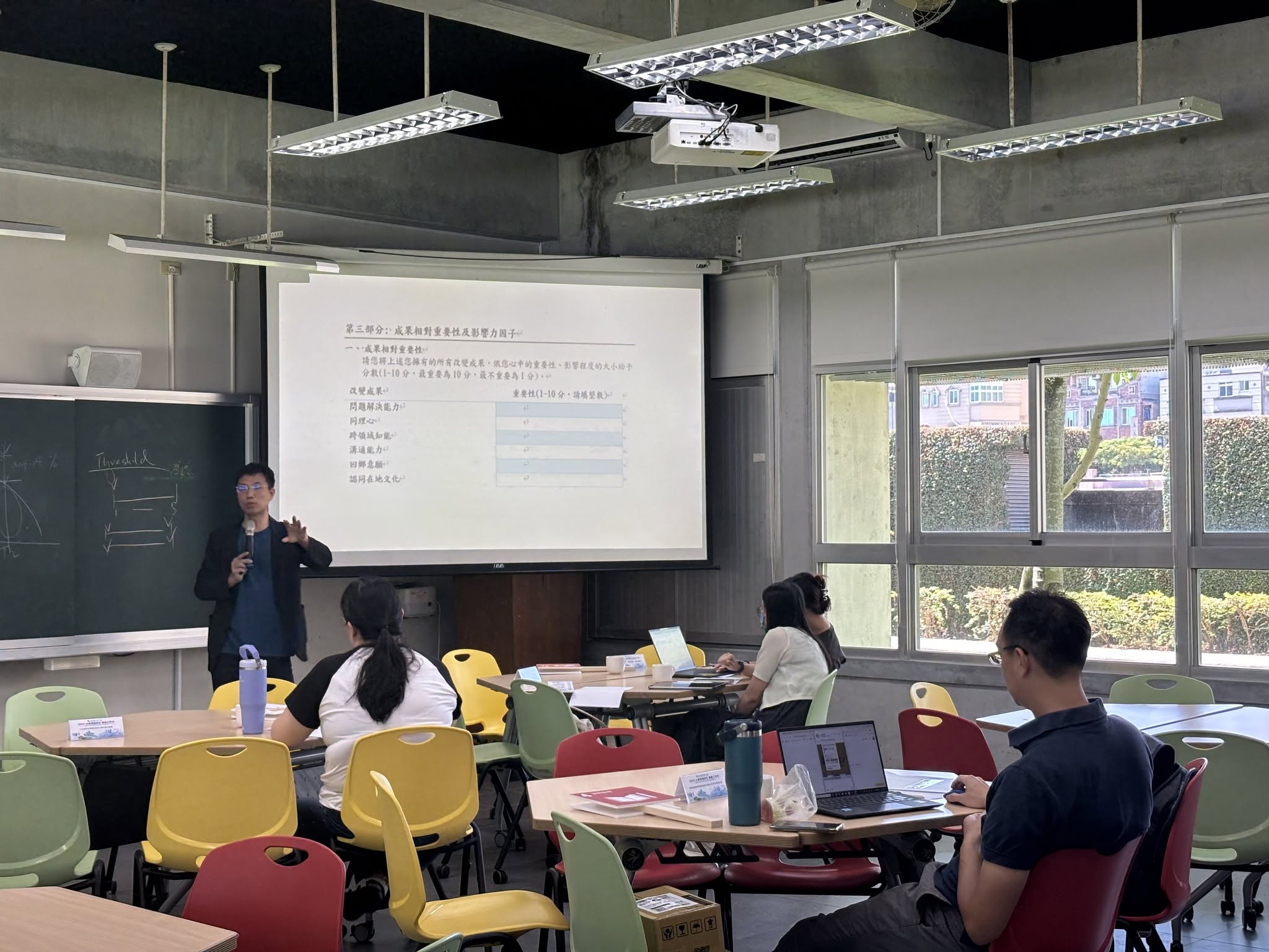 SROI社會價值評估實務工作坊課程講授現場